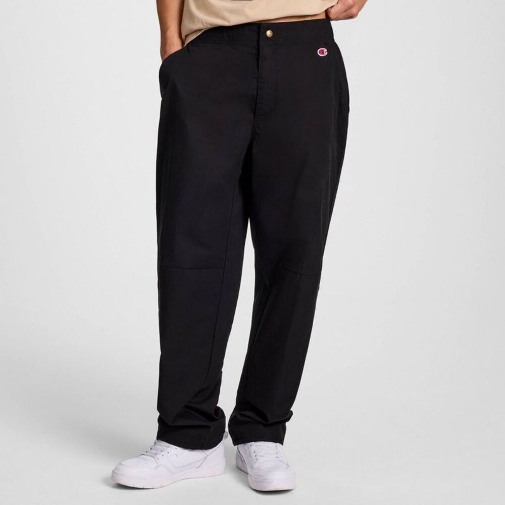 Champion Men's Homeroom Cinched Woven Pants - Black M